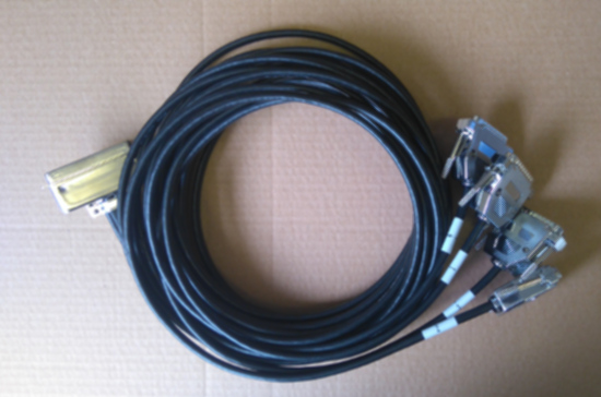 17-01399-01 -  EIA-232 One-to-Four Cable 12ft