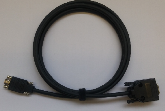 508297-001 -  DB9-female to micro-DB9-male connector, 6ft 
