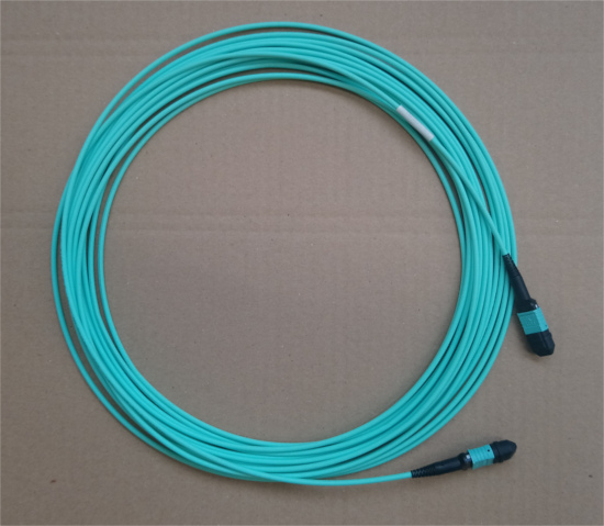 7102869 -  High bandwidth QSFP Optical Cable: 10 meters, MPO