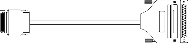J3525-60106 -  VHSI to V36/RS449 DCE Cable