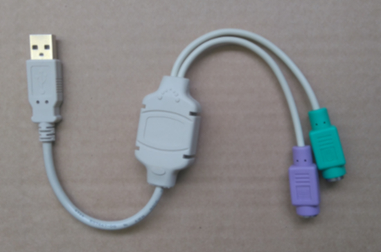 USBPS2-ADP -  USB to PS2 Adapter Keyboard and Mouse
