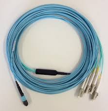 X2127A-50M -  Optical Cable Splitter:50 meters MTO to 4 LC Conn.