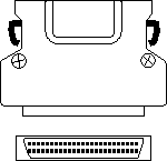 SCSI/50HD-ACT -  Active HD50 SCSI Terminator