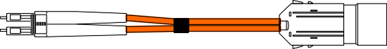 FCLCES -  LC to ESCON Duplex Cable