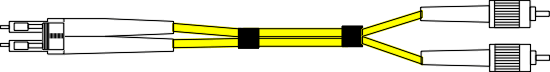 SMLCFC -  LC to FCPC 9/125 Singlemode Fibre