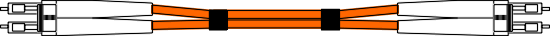 FCLCLC -  LC to LC 50/125 Multimode Fibre Optic Cable