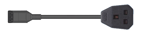 MCBLC14UKS -  C14 Plug to UK Socket
