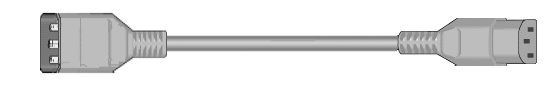 MCBLC20C13 -  C20 Plug to C13 Socket