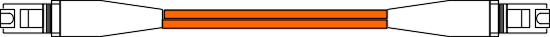 FCMTMT -  MTRJ to MTRJ 50/125 Multimode Fibre