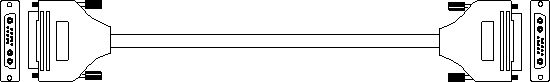 S13W3MM -  13W3 to 13W3 Monitor Cable
