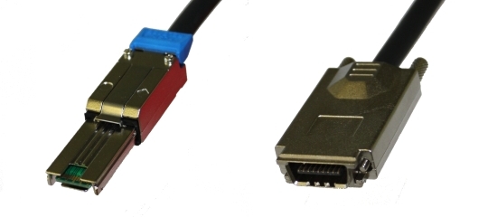 SASMITS -  SFF-8088 to SFF-8470 External SAS Cable