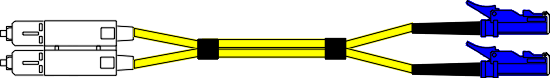 SMSCE2 -  SC to E2000 9/125 Singlemode Fibre