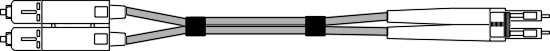 MMSCLC -  SC to LC 62.5/125 Multimode Fibre