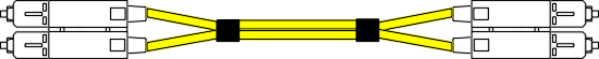 FCSCSCYL -  Yellow Multi-Mode Fibre Channel Cable